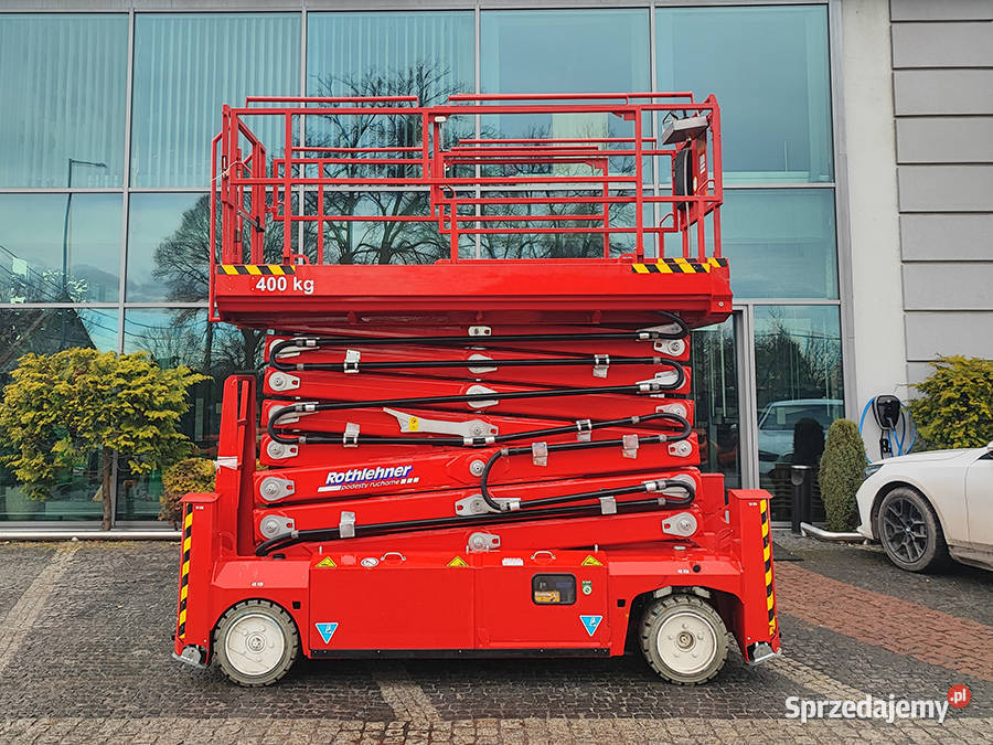 Zwyżka nożycowa podnośnik roboczy PB LIFTTECHNIK Kęty