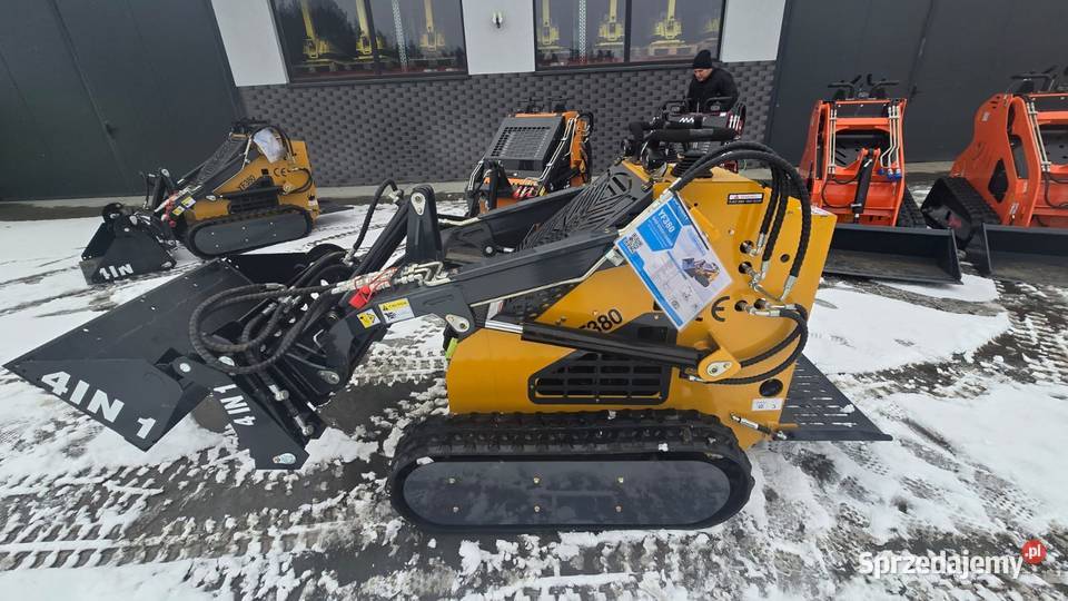 Mini ładowarka gąsienicowa INFRONT YF380 łyżka Rok produkcji 2025 dolnośląskie Dunkowa sprzedam