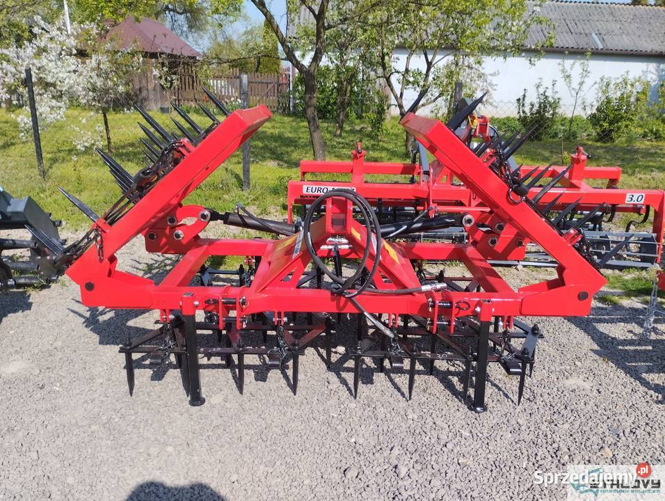 Brona polowa ciężka 4 polowa JBM hydraulicznie Pozostałe