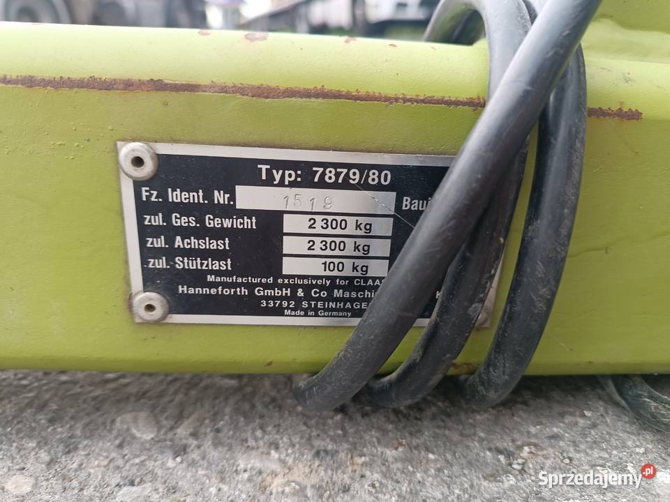 Wózekna heder oryginalny Claas inne John Deere Dragany sprzedam