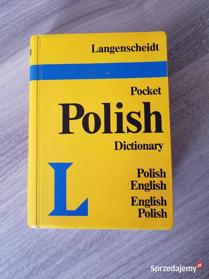 Słownik polsko-angielski angielsko-polski Langenscheidt