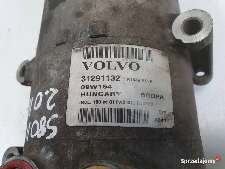 Volvo V70 III S80 II 20 16V SPRĘŻARKA Janów