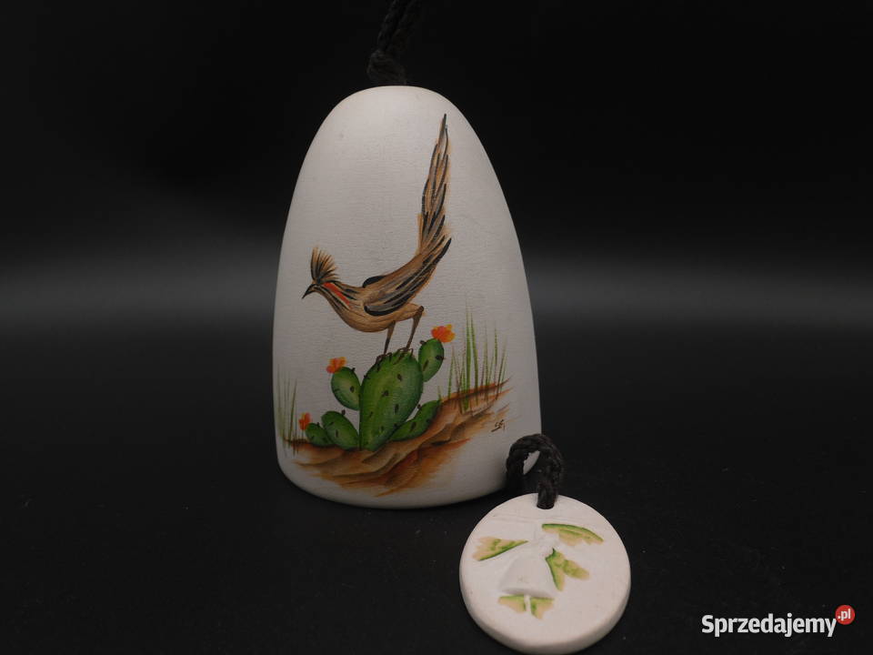 Dzwonek ceramiczny ozdoba wielkopolskie Raszków
