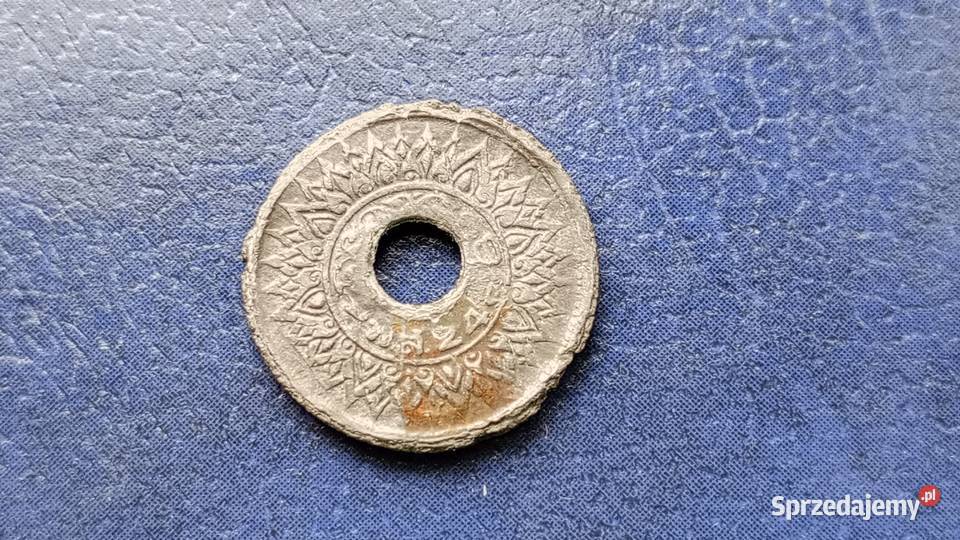 Stare monety 5 satang 2488 1945 Tajlandia podkarpackie