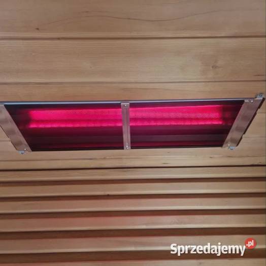 Sauna kabina na podczerwień infrared SZKLANA Gdynia sprzedam