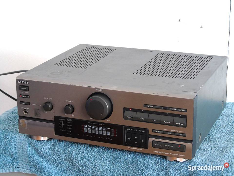 Wzmacniacz stere Sony TAD507 korektor graficzny podkarpackie Jasło