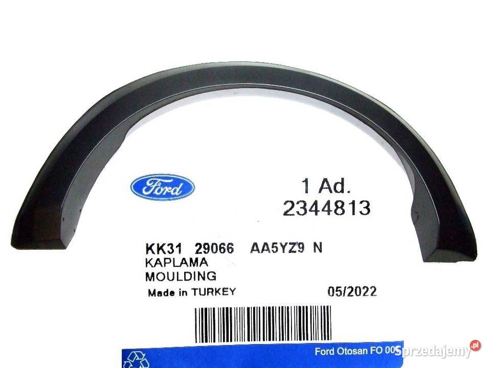 NAKŁADKA LISTWA BŁOTNIKA TYŁ PRAWA FORD TRANSIT