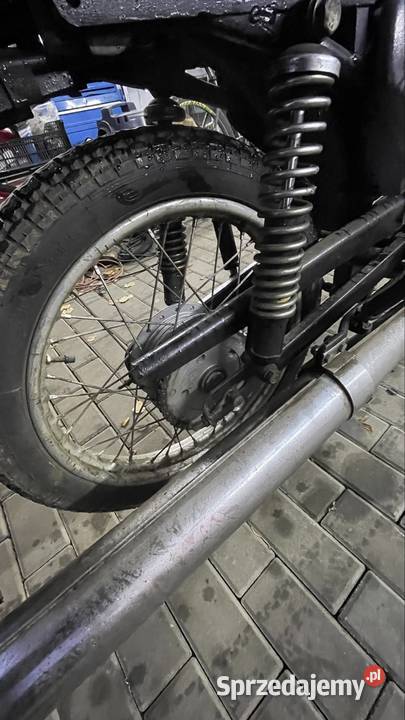 WSK 125 z 1979 roku z dokumentami śląskie Strumień