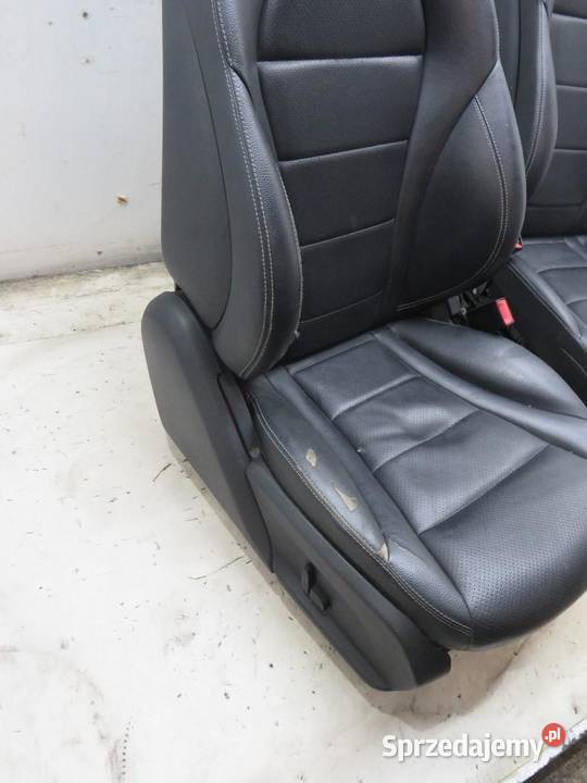 FOTEL PRAWY PRZEDNI PRZÓD SKÓRA MERCEDES W205