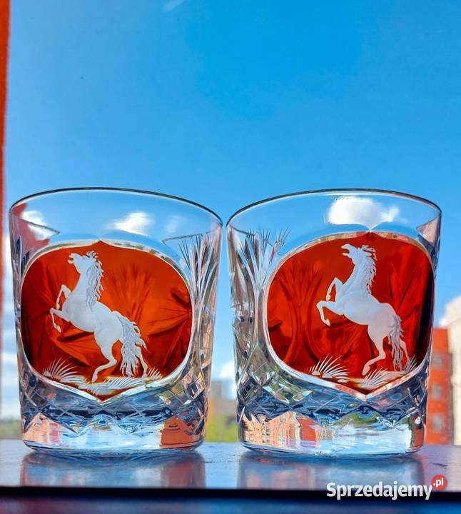 Sprzedam piękne szklanki kryształowe Porcelana i szkło Wrocław
