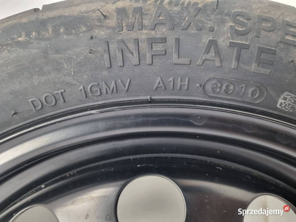 KOŁO DOJAZDOWE Audi Seat Vw Golf VI 12570 R16 Chełm