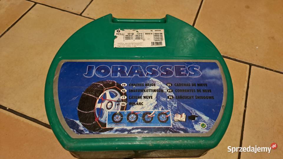 Łańcuchy śniegowe na koła osobowe nowe Leszno
