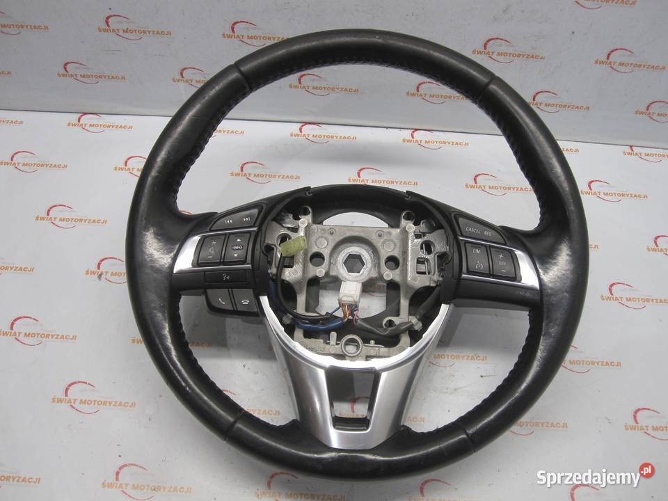 MAZDA 6 III GJ 16r Kierownica skóra czarna multi sprzedam