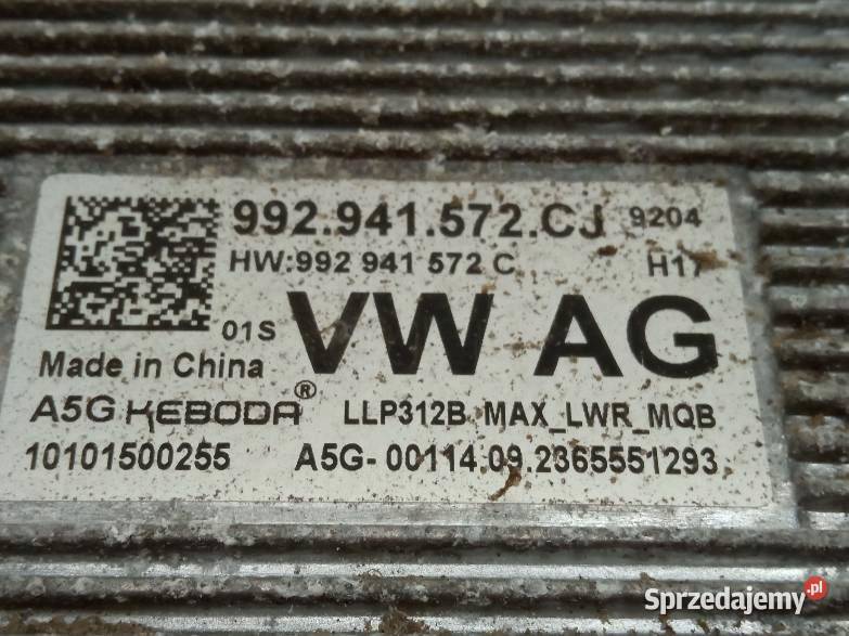 PRZETWORNICA XENON LAMPY MODUŁ LED 992941572CJ Rok produkcji 2023