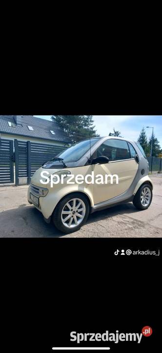 Smart 600 turbo Uszkodzony prywatnie szklany Warszawa
