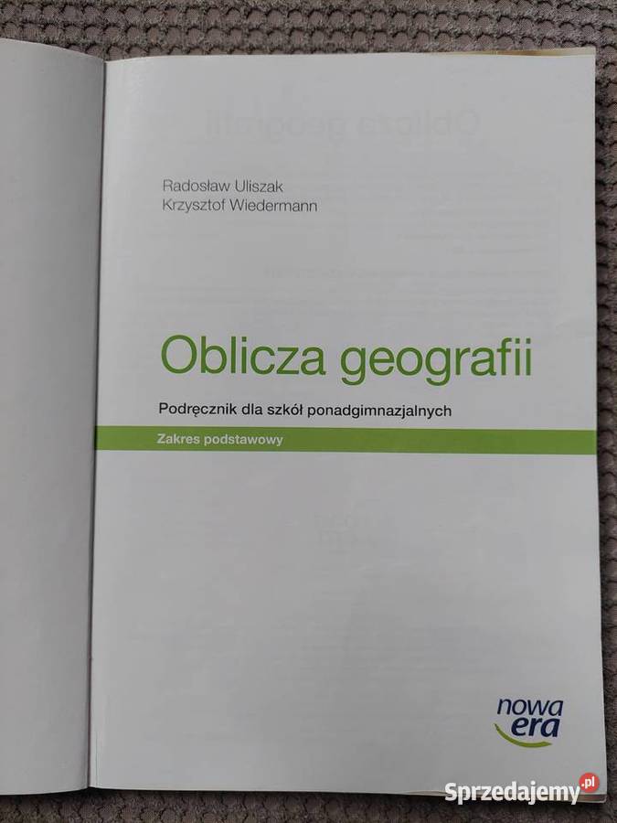 Oblicza geografii Podręczniki Kraków