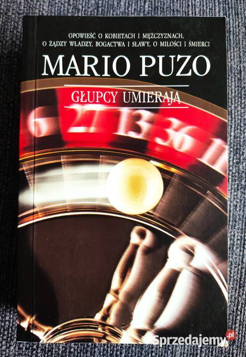 Głupcy umierają Mario PUZO Olsztyn sprzedam