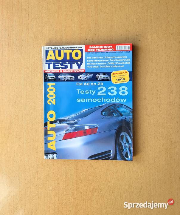 Katalog Auto Testy wszystko o samochodach Rok wydania 2001 Pozostałe Włodawa