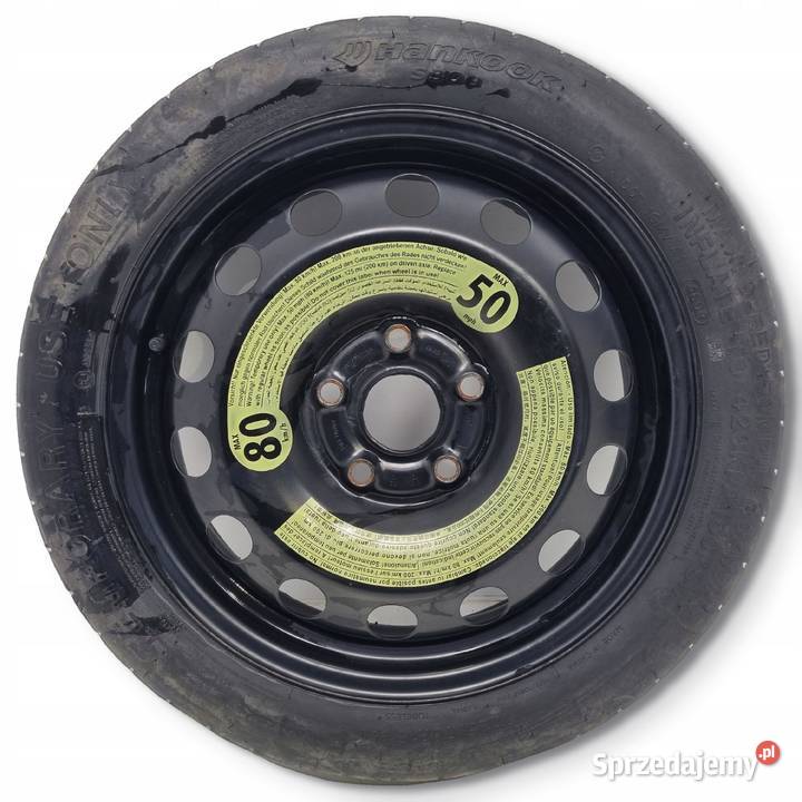 KOŁO DOJAZDOWE ZAPASOWE Audi Seat Vw Golf VI Chełm