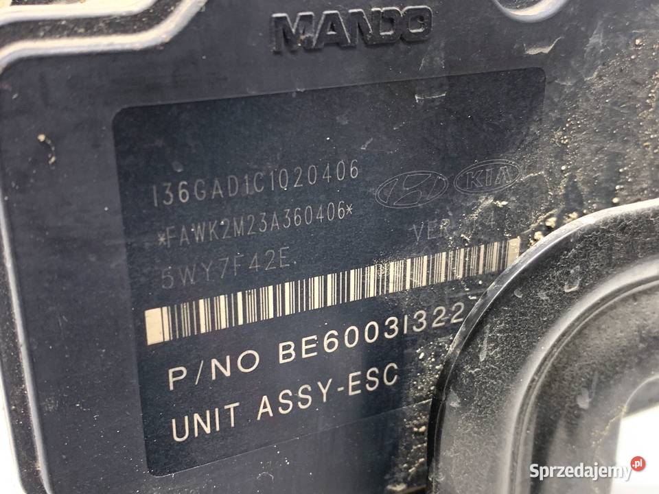 POMPA ABS KIA SPORTAGE III 589203U300 20 260