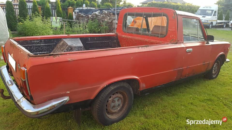 pickup zarejestrowany jeżdżący