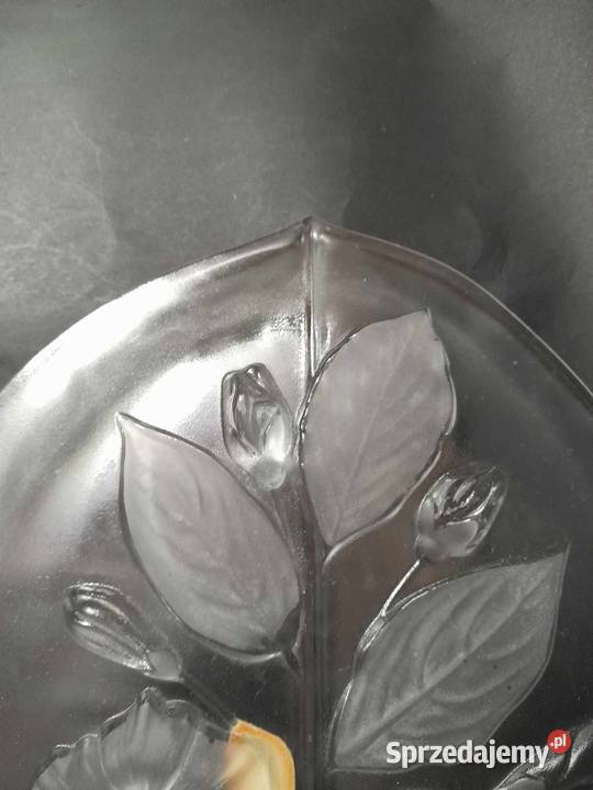 Patera Esprit huty Walther Glass Ząbkowice Śląskie
