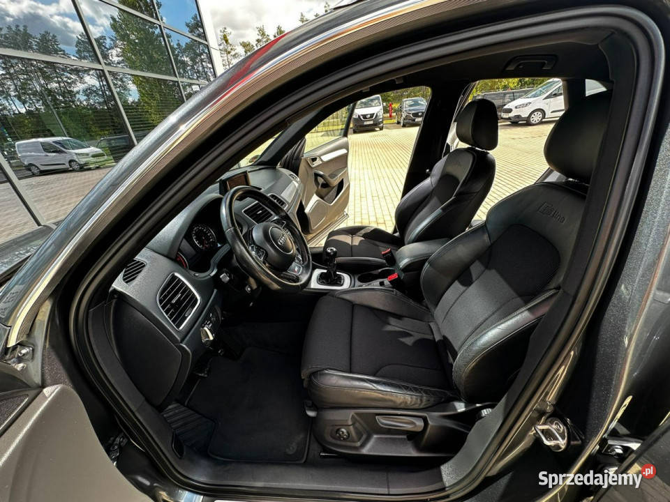Audi Q3 2x SLINE LED Bixenon Półskóra Grzane serwisowany w ASO Kąty Opolskie sprzedam