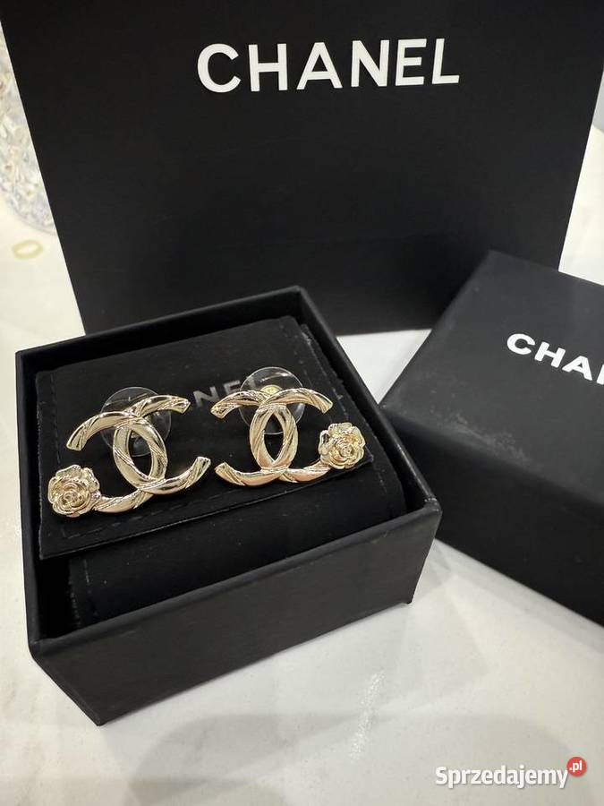Kolczyki CHANEL Bażyny