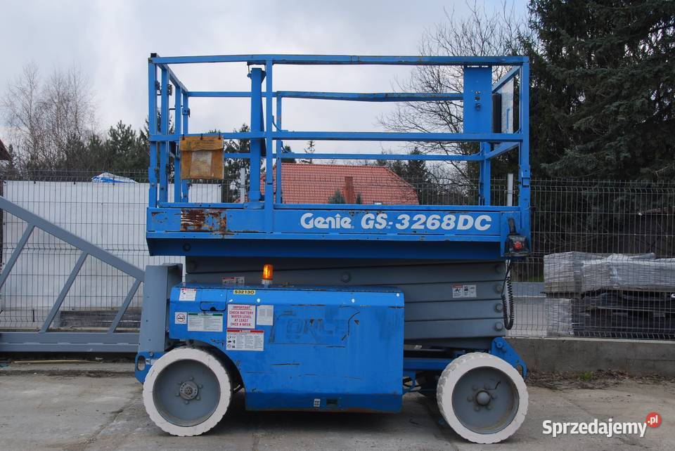 Podnośnik nożycowy GENIE GS 3268 DC 229 Jasło