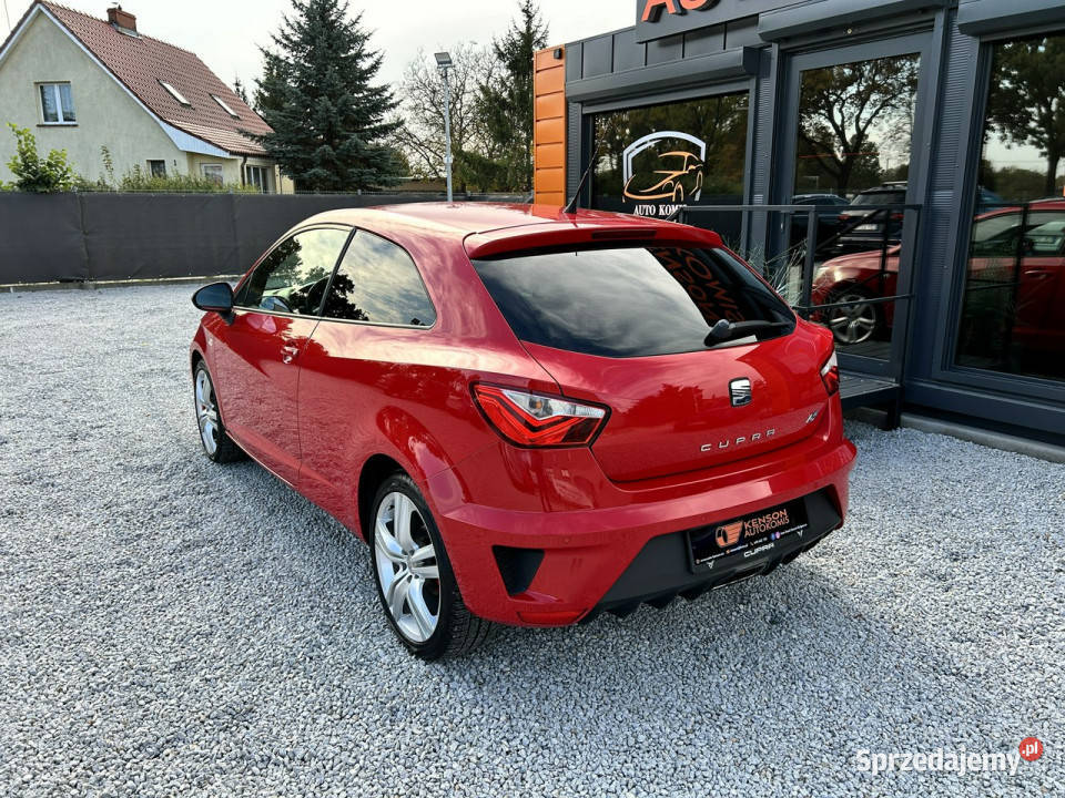 Seat Ibiza CUPRA LED Klimatyzacja Tempomat immobilizer Bydgoszcz
