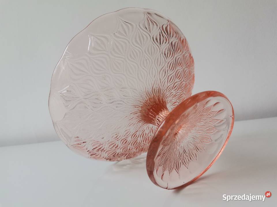 Stara mała patera owocarka Migdały ET Drost HSG Katowice