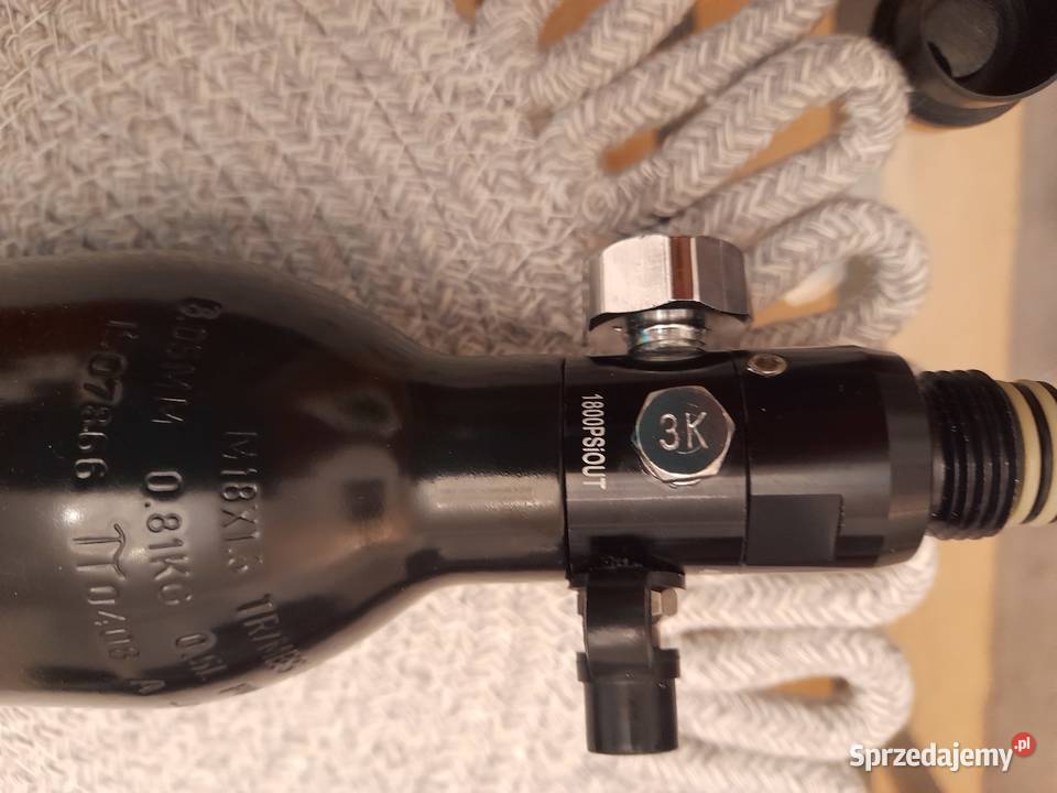 Butla Kartusz 250 Bar PCP Regulator 120 Bar Nowa Sławków