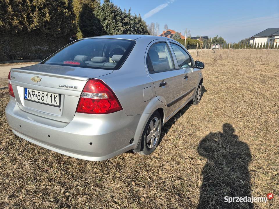 Chevrolet Aveo 12 gaz Salon Polska mazowieckie Legionowo sprzedam