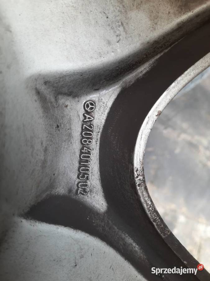 Alufelgi Mercedes 5 x 112 C Klasa W 202 210 124 Samochodowe Motoryzacja Tomaszów Lubelski sprzedam