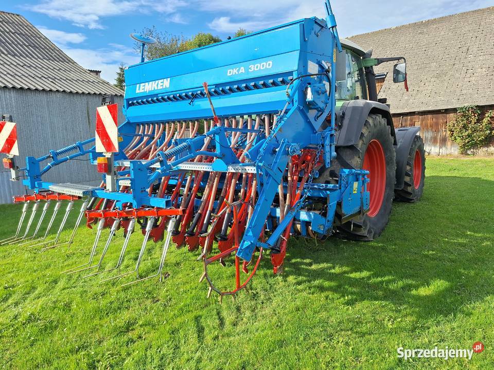 Agregat Uprawowo Siewny Lemken dka 3000 Rabe Charsznica