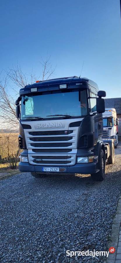 Scania r420 cała na resorach bez poduszek 420KM świętokrzyskie Strawczyn sprzedam