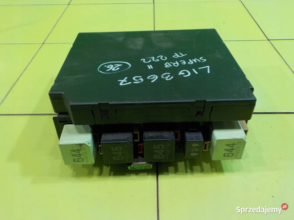 SKODA SUPERB II 20 TDI AUT 13r HB 5D modul mazowieckie Suków