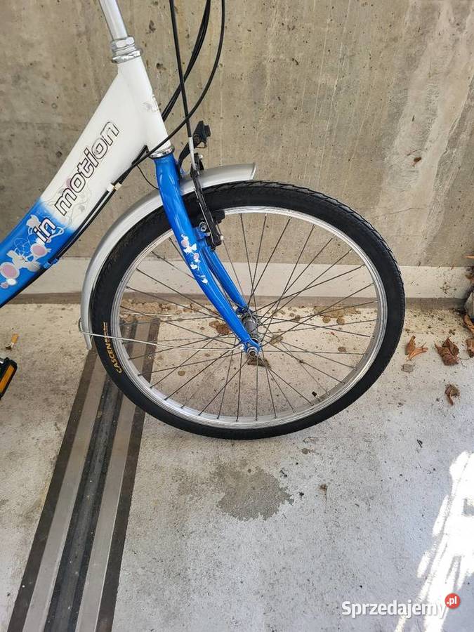 Rower miejski dziewczynki 24 z przerzutkami Warszawa