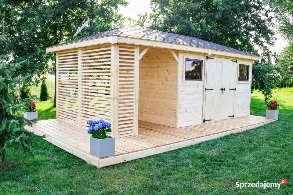 Domek narzędziowy 25x5 Letniskowy Altana Torino Kraków