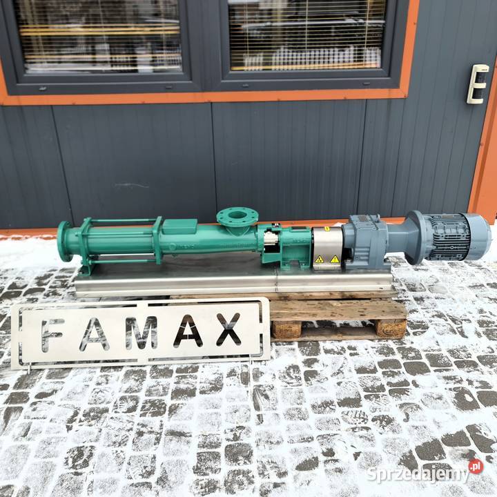 Pompa śrubowa ślimakowa żeliwna Netzsch NM063 Błonie sprzedam