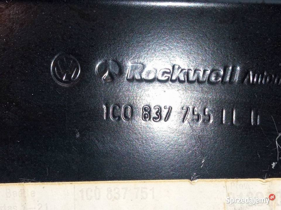 MECHANIZM SZYBY LEWY PRZÓD 1C0837755 VW Mechanizmy opuszczania szyb świętokrzyskie
