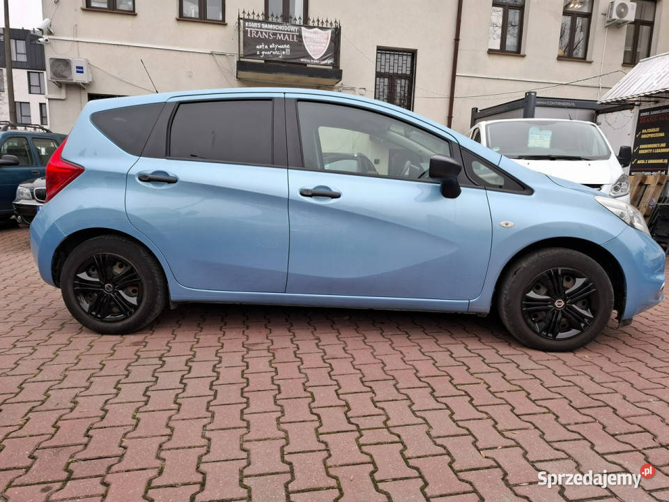 Nissan Note 12 Benzyna Gaz Zarejestrowany w ASR (kontrola trakcji)