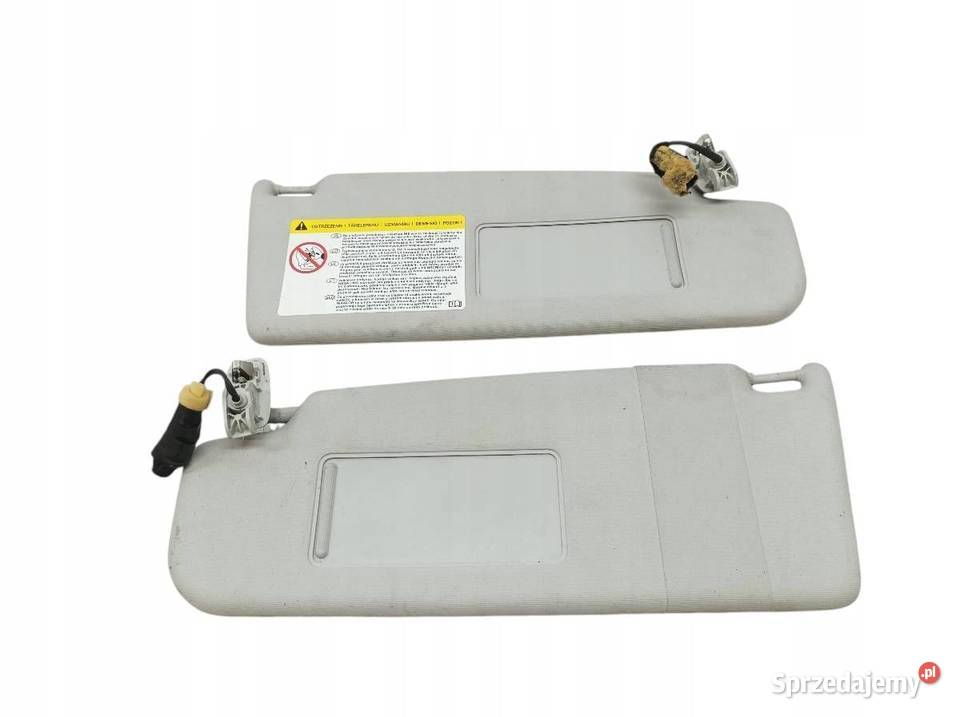 DASZKI PRZECIWSŁONECZNE PRAWY LEWY OSŁONA KPL EU