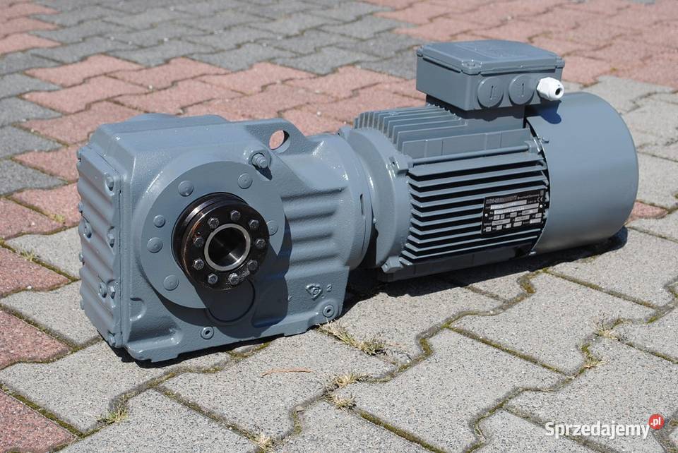 Motoreduktor kątowy 3kw 91obrmin z hamulcem lubuskie Kargowa sprzedam