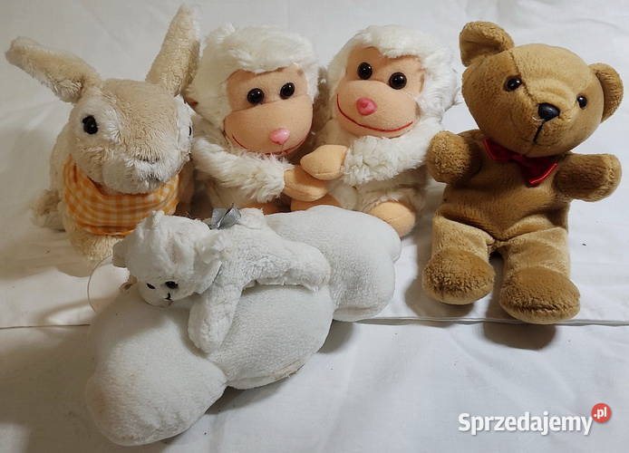 Pluszaki maskotki 5 sztuk mazowieckie Radom