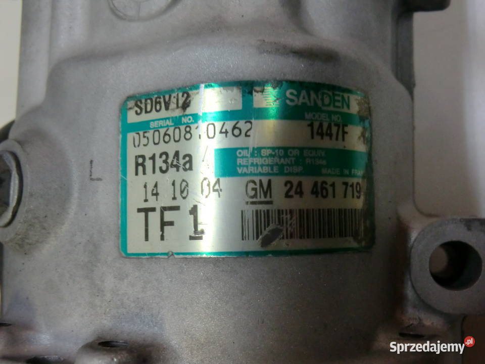 SPRĘŻARKA KOMPRESOR KLIMATYZACJI OPEL CORSA C