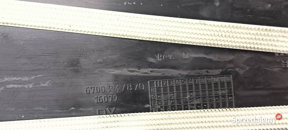 OSŁONA MASERATI GHIBLI SŁUPKA 6700247870 Pozostałe Lipno