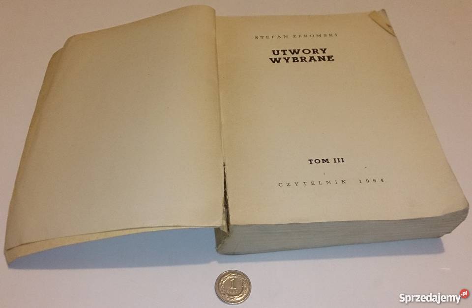 Stefan Żeromski Utwory wybrane 1 i 3 Tom Książka Rogoźnik