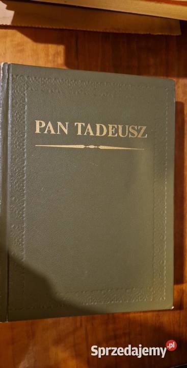 Pan Tadeusz 1986 Adam Mickiewicz książka W015 poezja Katowice