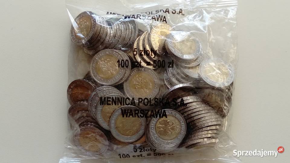 Moneta okolicznościowa 5 2022 r Zamek w Mosznej Mosina
